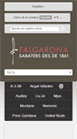 Mobile Screenshot of falgarona.com